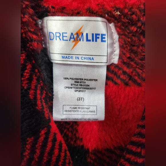 Childs Fleece Robe - Picture 2 of 3